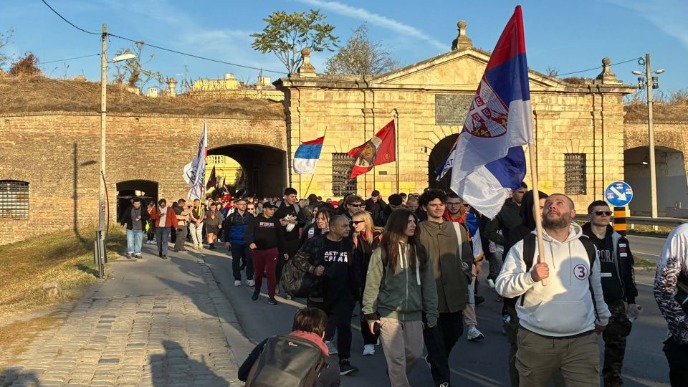 Doček na Studentskom trgu